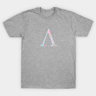 Lambda Splash Greek Letter T-Shirt